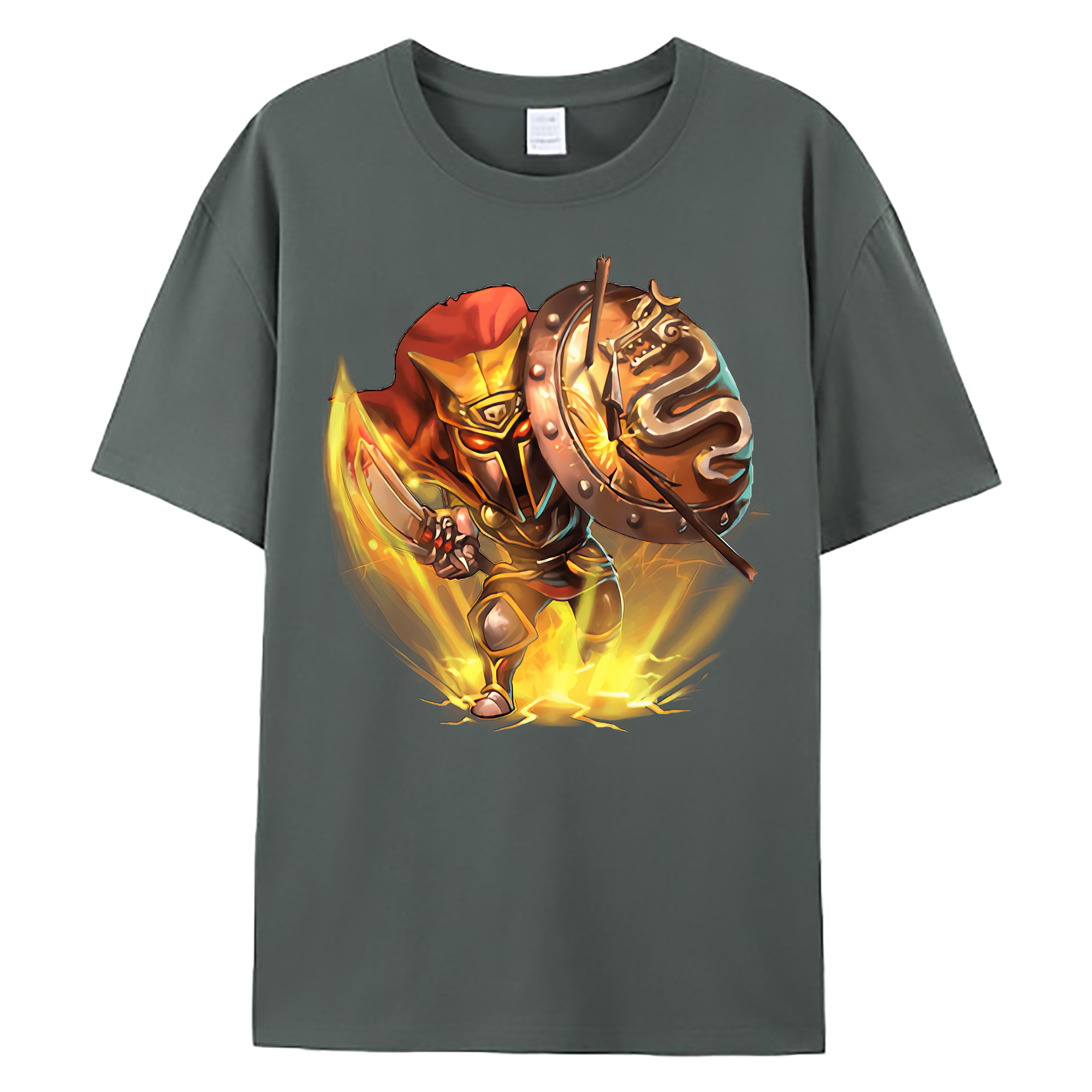 （画像用） リーグ・オブ・レジェンド League of Legends LOL 綿100％ メンズ半袖Tシャツ｜肌触りやわらか＆通気性